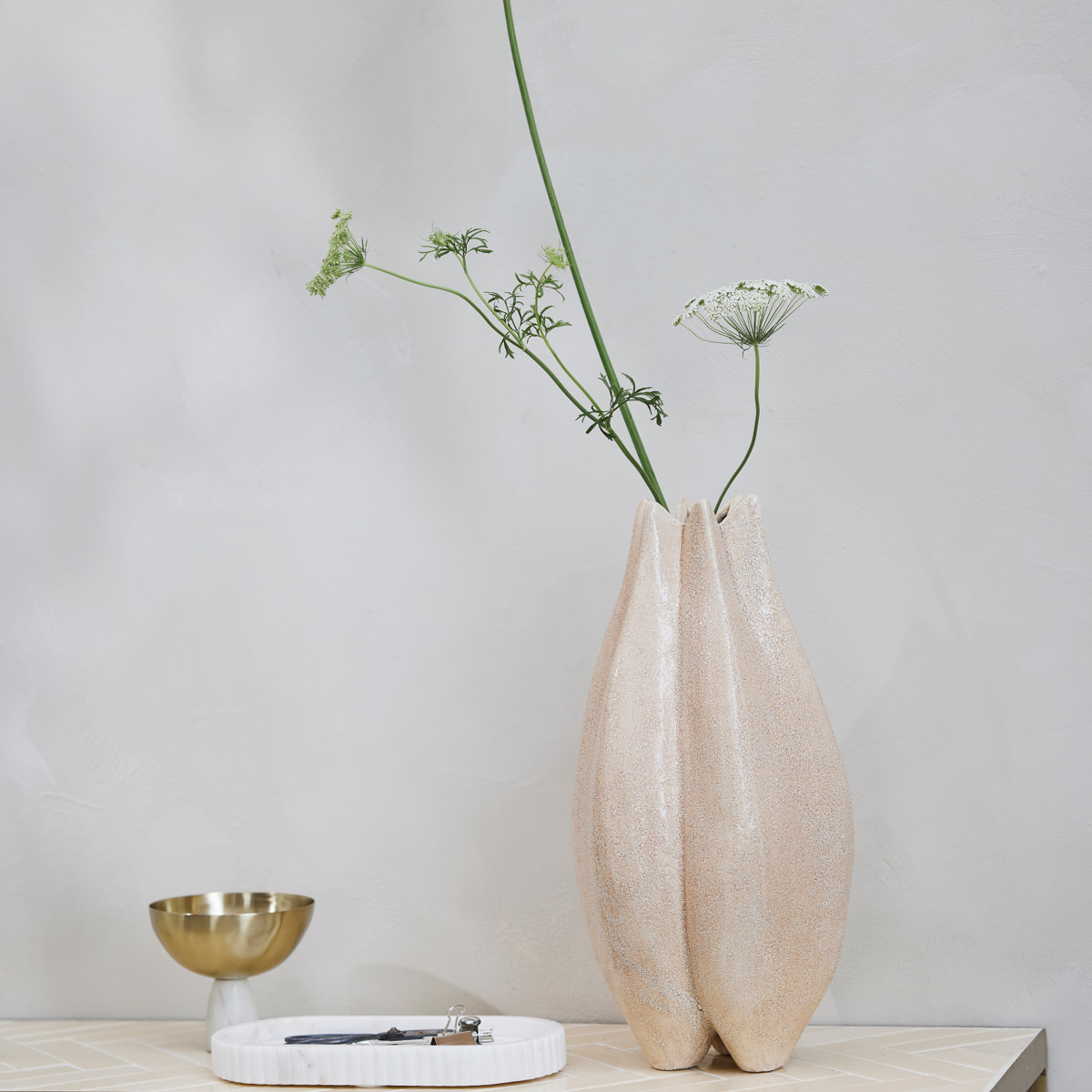 Lene Bjerre Valona Maljakko 40,5x23 cm Hiekka