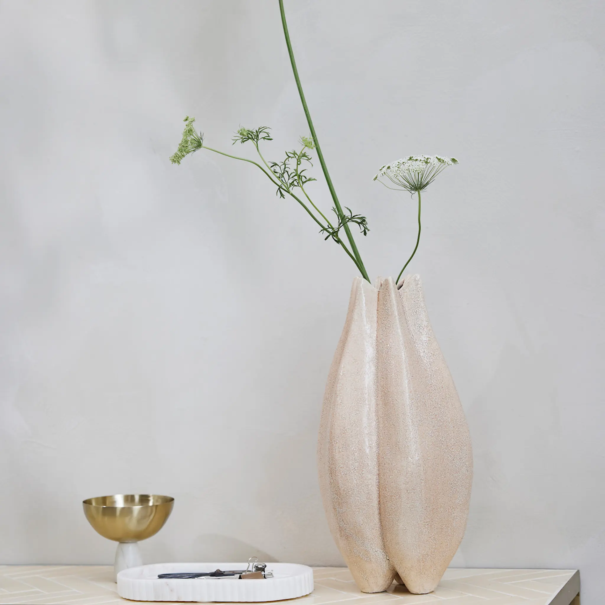 Lene Bjerre Valona Maljakko 40,5x23 cm Hiekka