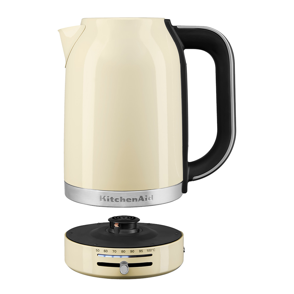 KitchenAid Vannkoker med termostat 5KEK1701EAC 1,7L almond cream