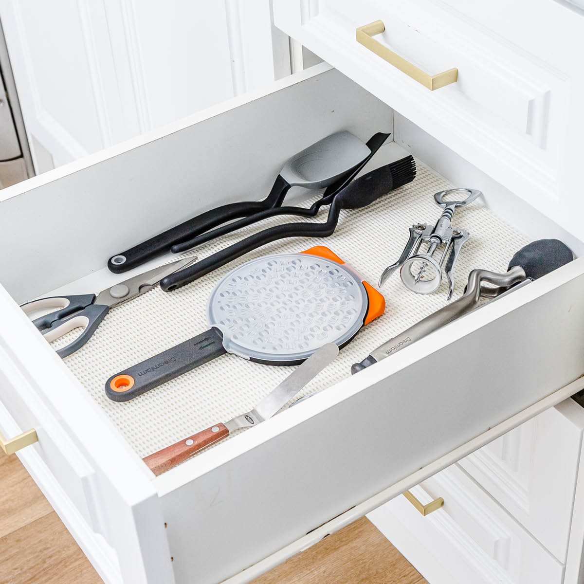 Dreamfarm Rivjärn dubbelsidigt 25 cm svart/orange