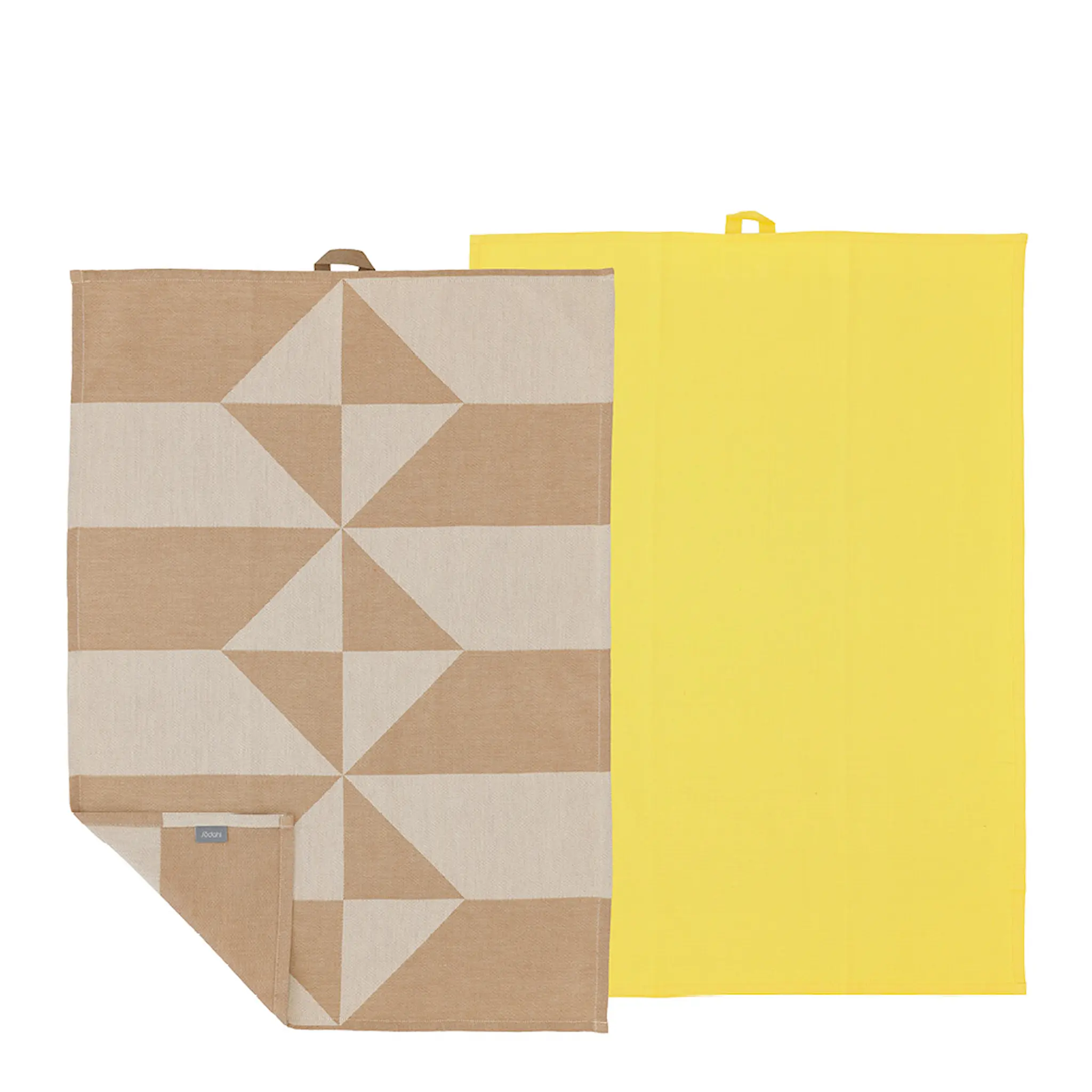 Södahl Twist kökshandduk 50x70 cm 2-pack warm taupe