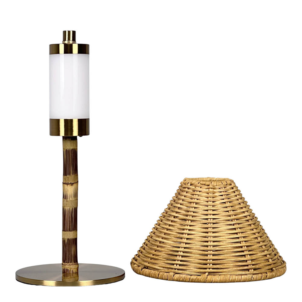 Von Norten Bamboo Ladattava pöytävalaisin 25 cm