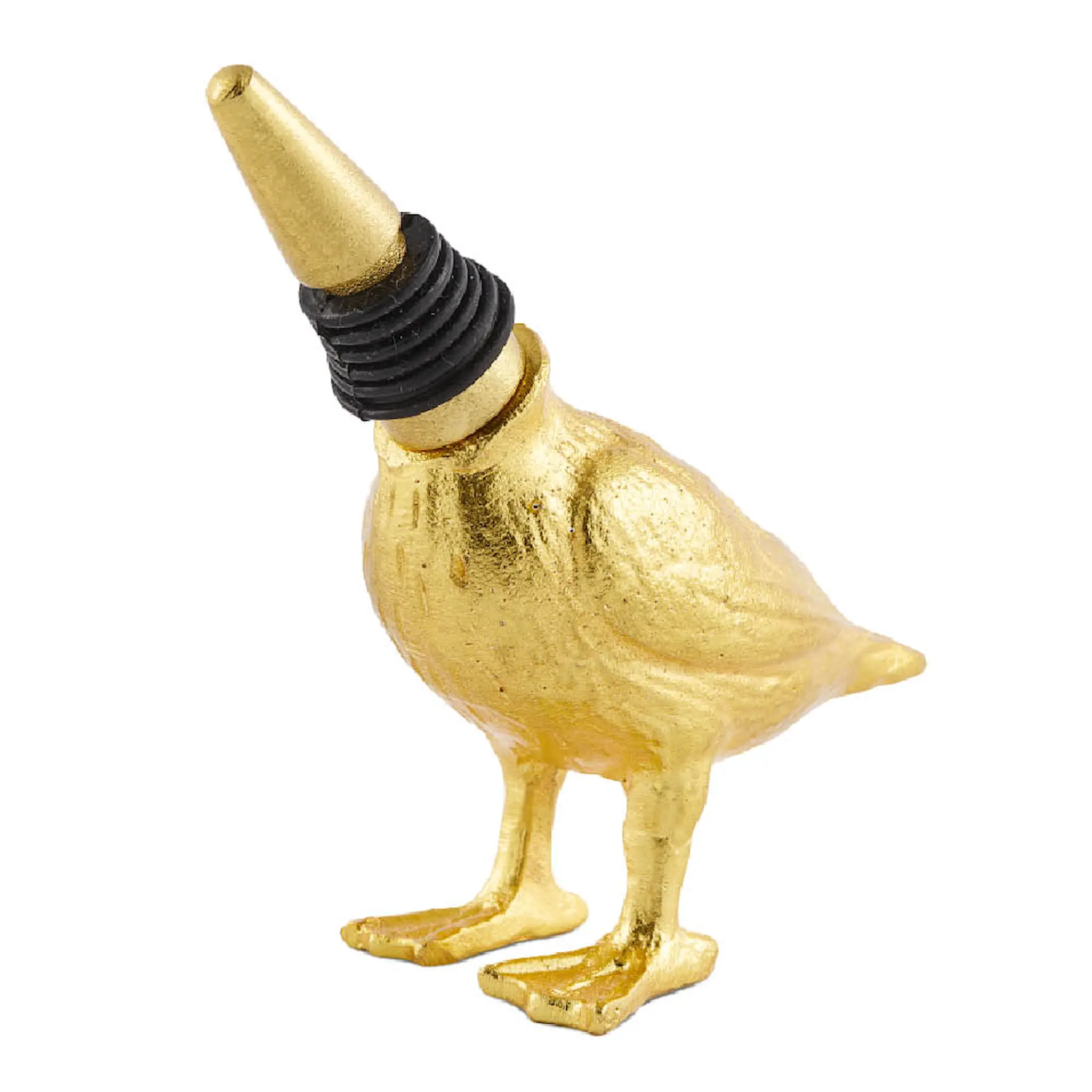 Pols Potten Diving Duck viinikorkki kulta