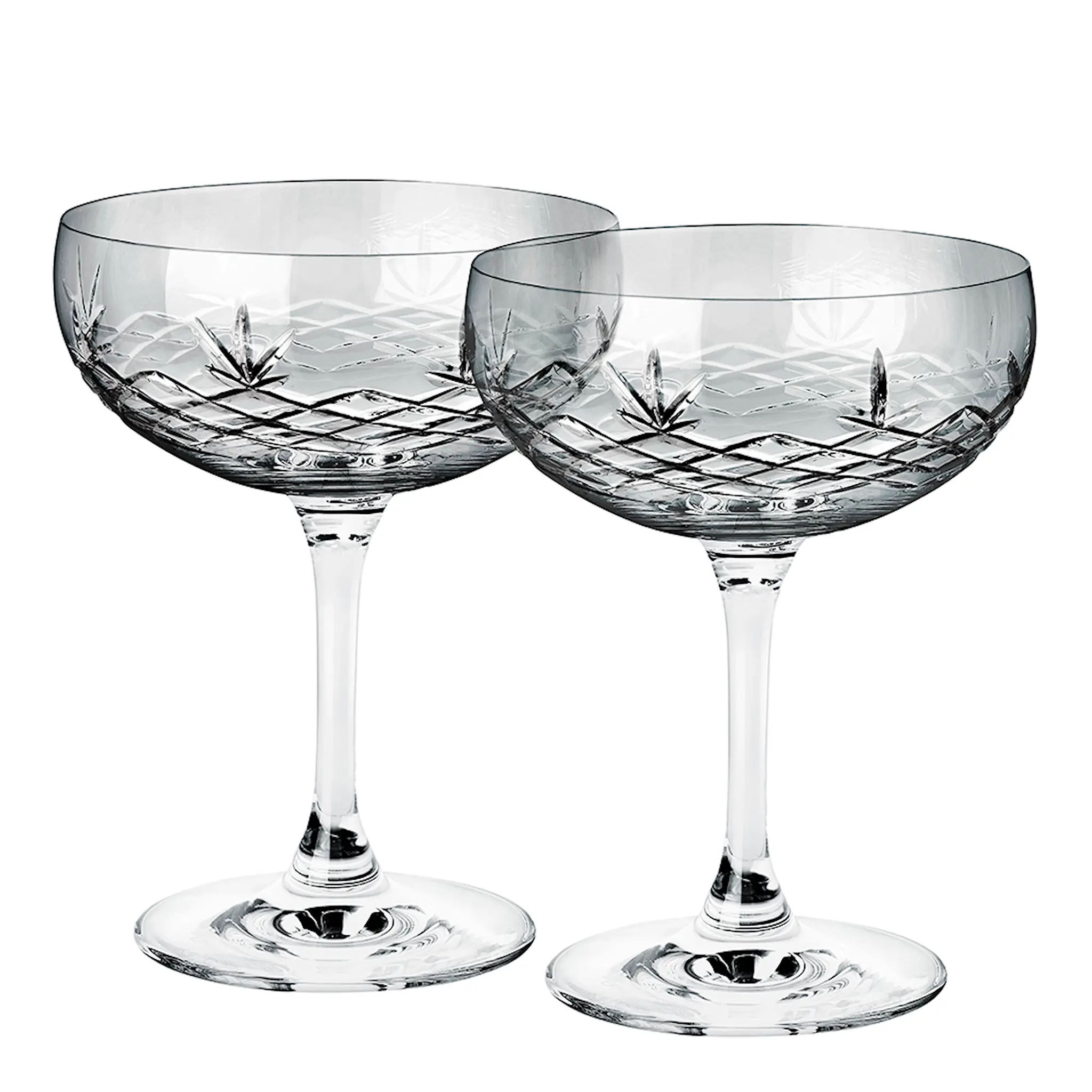 Frederik Bagger Crispy Gatsby Champagneskål 30 cl 2-pack Dark