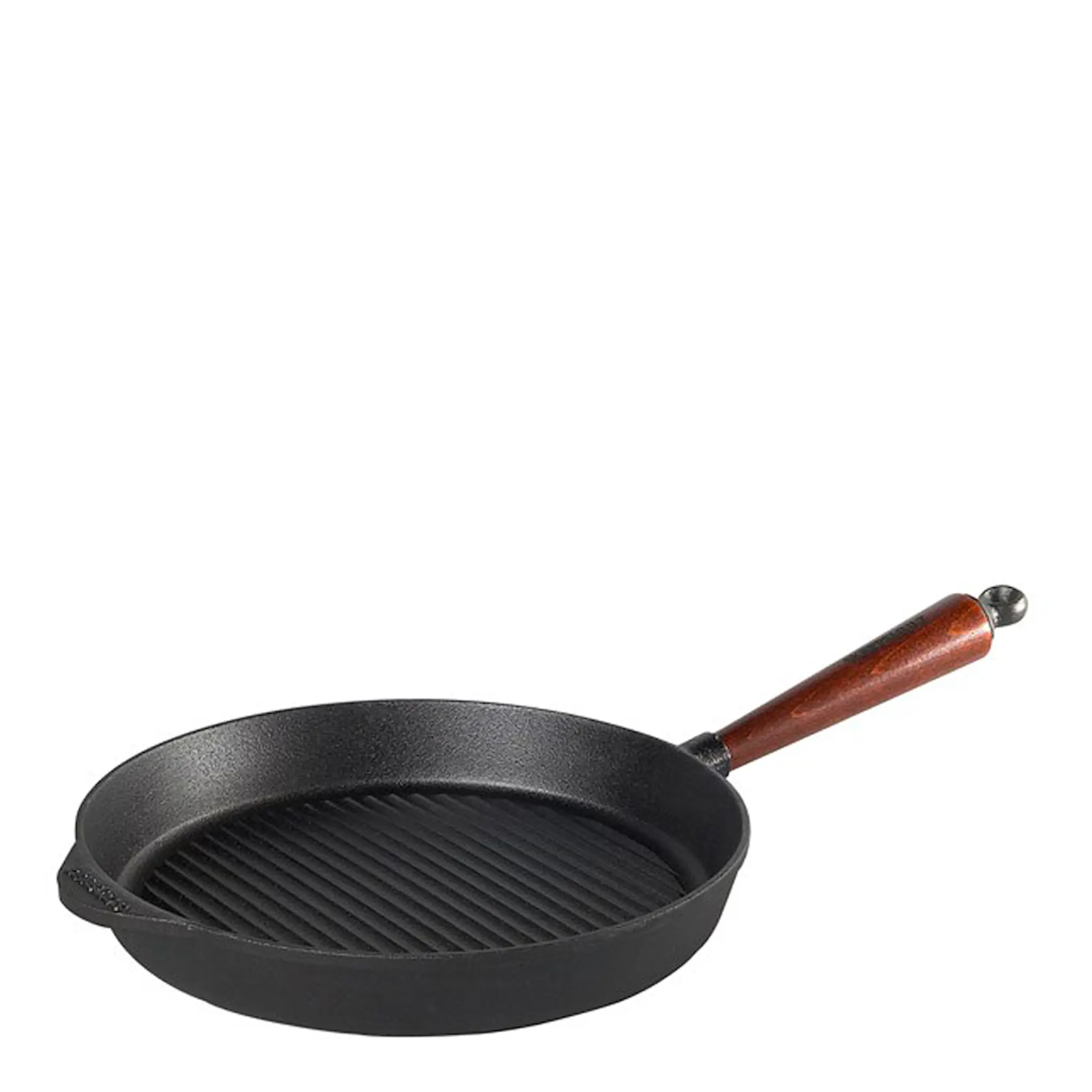 Skeppshult Traditional Grillpanna med trähandtag 28 cm