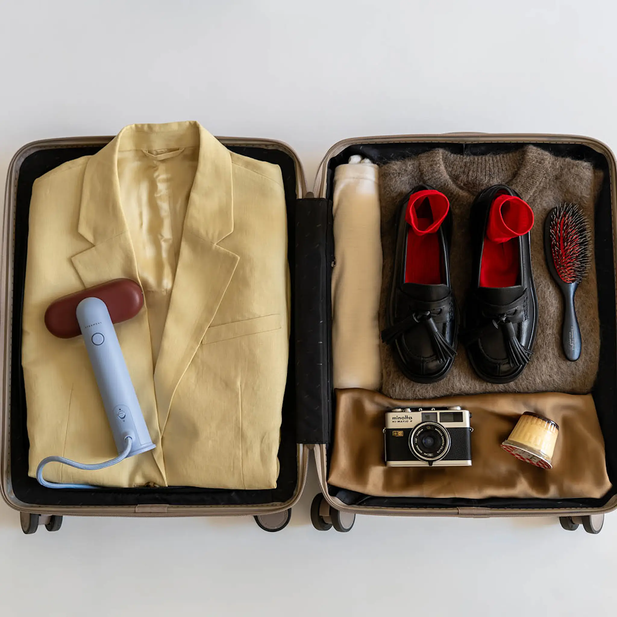 Steamery Cirrus Lite Travel Steamer sky & terra