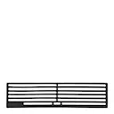 Sapphire Smart värmegaller gjutjärn 47,5 x 12 cm