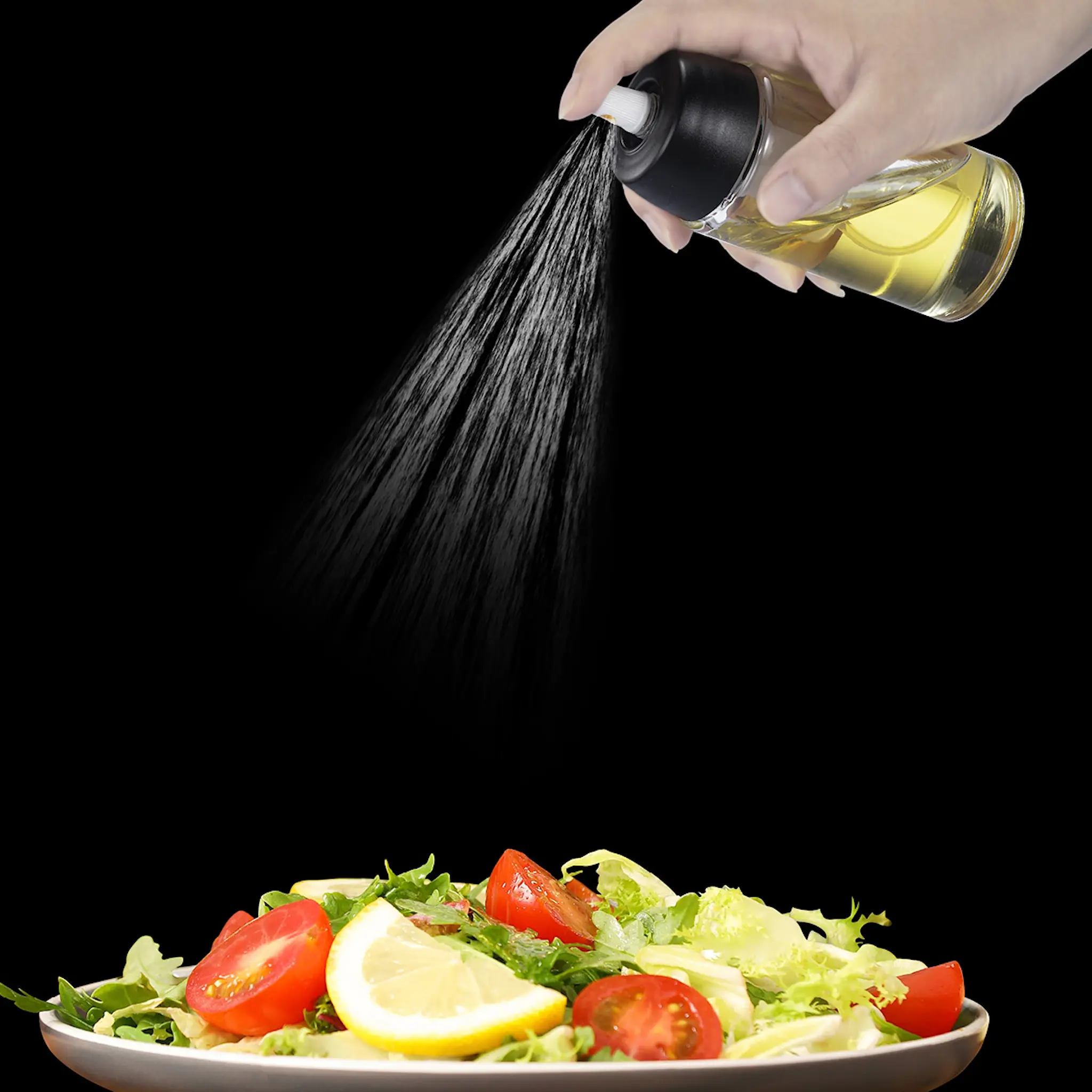 Sabor Oljesprayflaska 60 ml borstad/klar