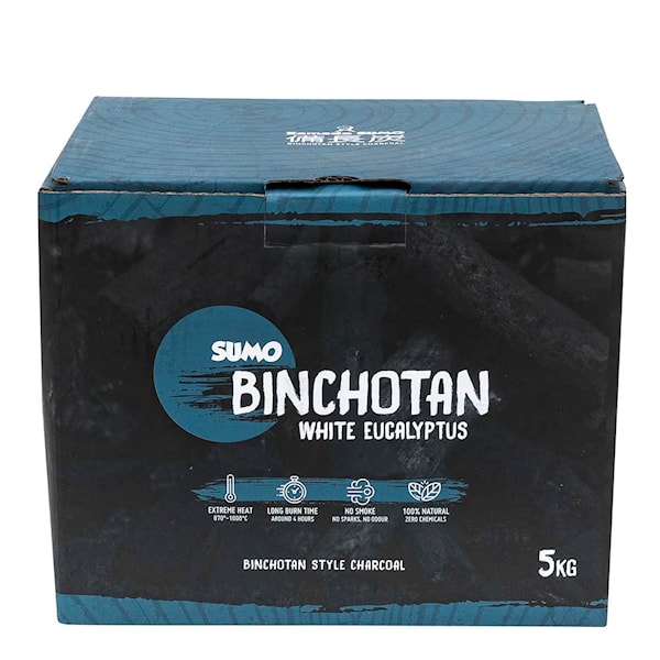 BInchotan White Eucalyptus grillkol 5 kg