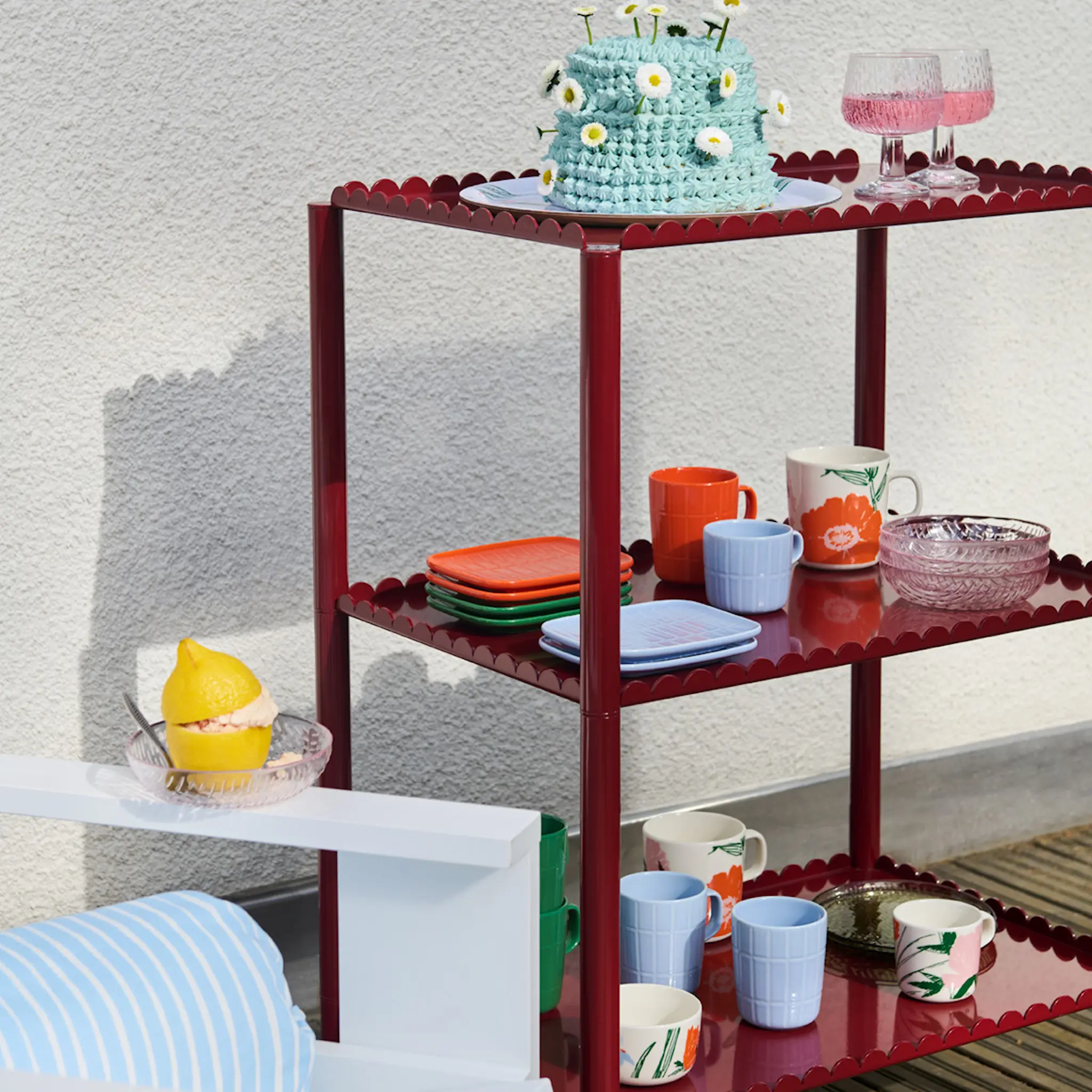 Marimekko Tiiliskivi mugg 40 cl orange