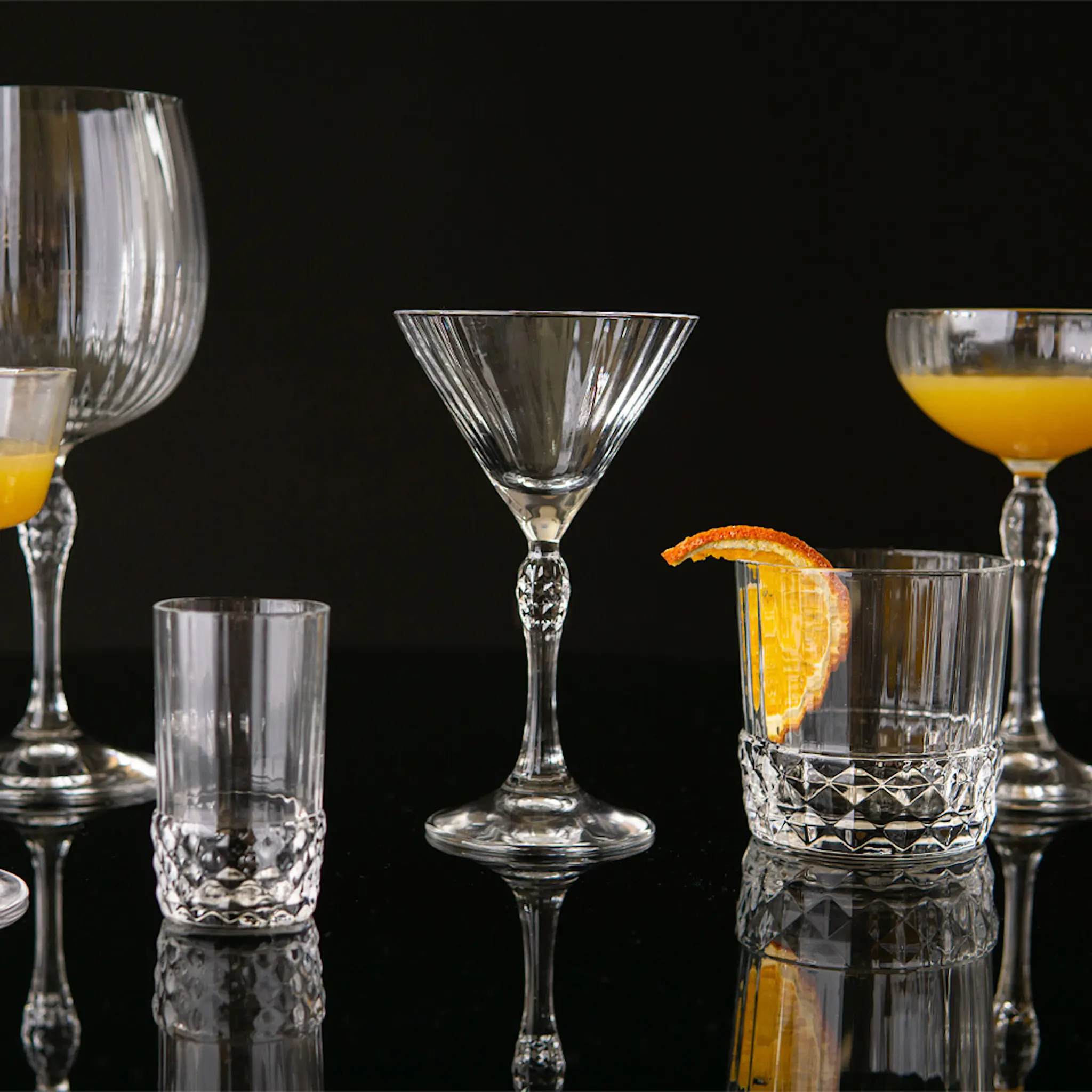 Modern House America Martiniglas 24,5 cl 4-pack Klar