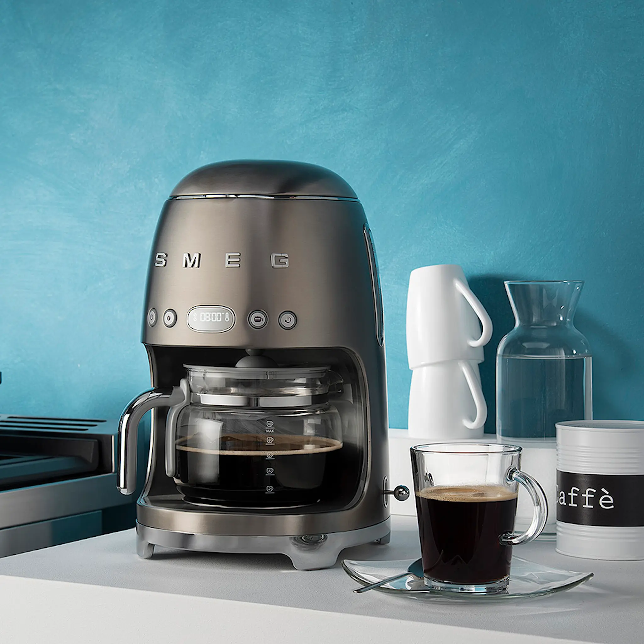 Smeg Smeg Kaffebryggare DCF02 1,4 L Rostfri