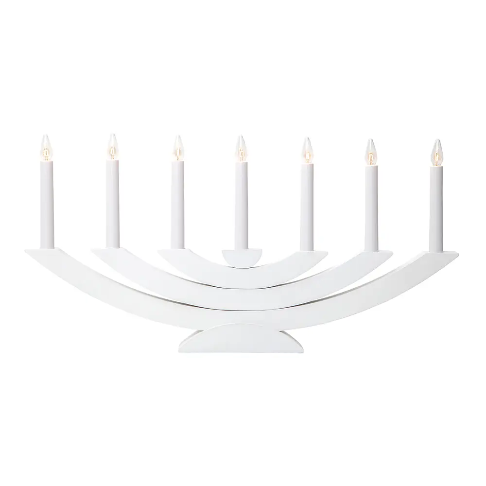 Navida Sähkökynttelikkö 60 cm Valkoinen