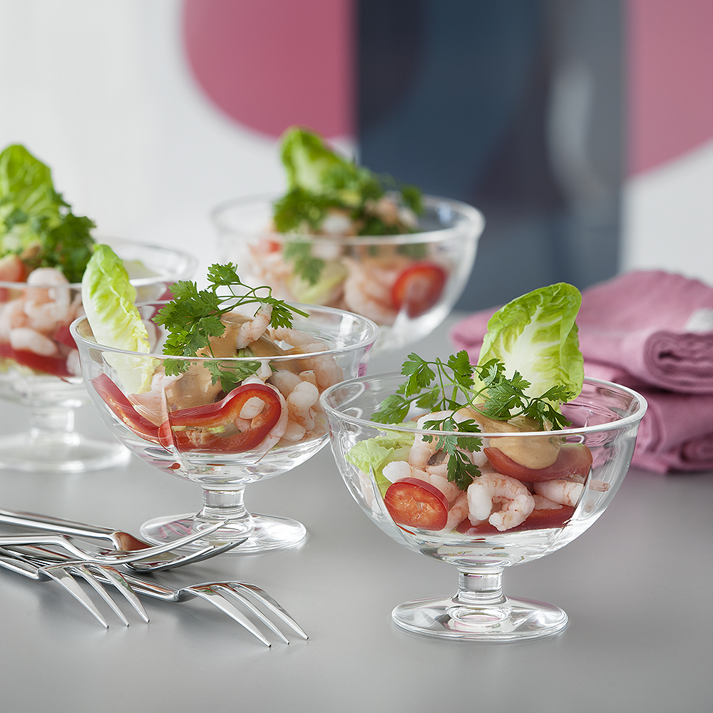 Rosendahl Grand Cru Soft Skål/fot 4-pack glas