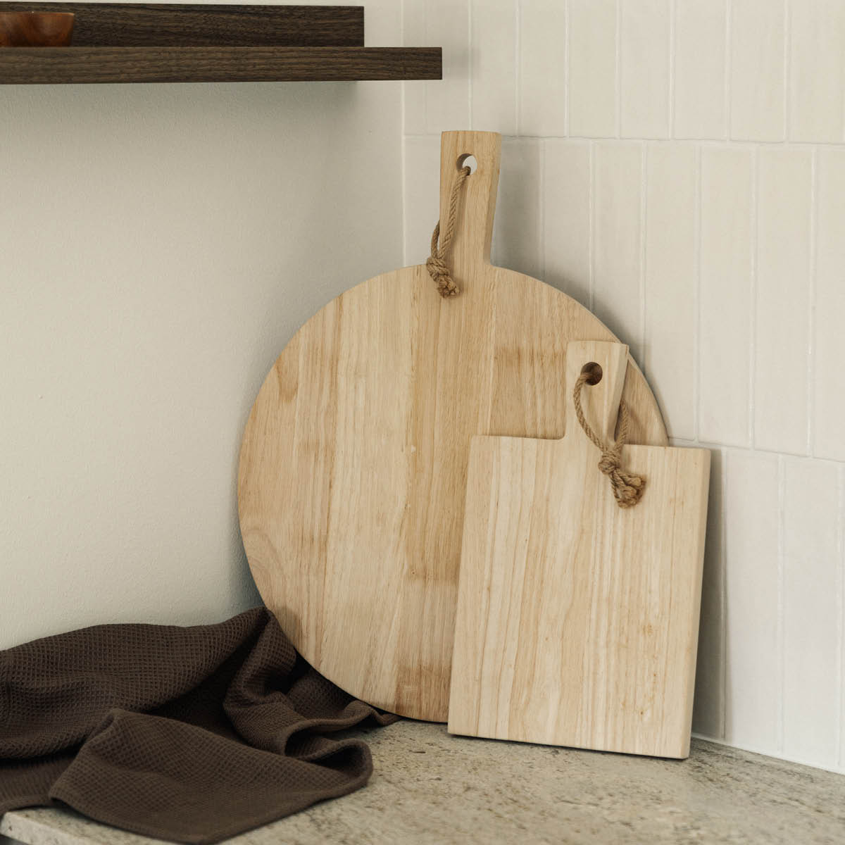 Sabor Madera leikkuulauta Ø42 cm mangopuu