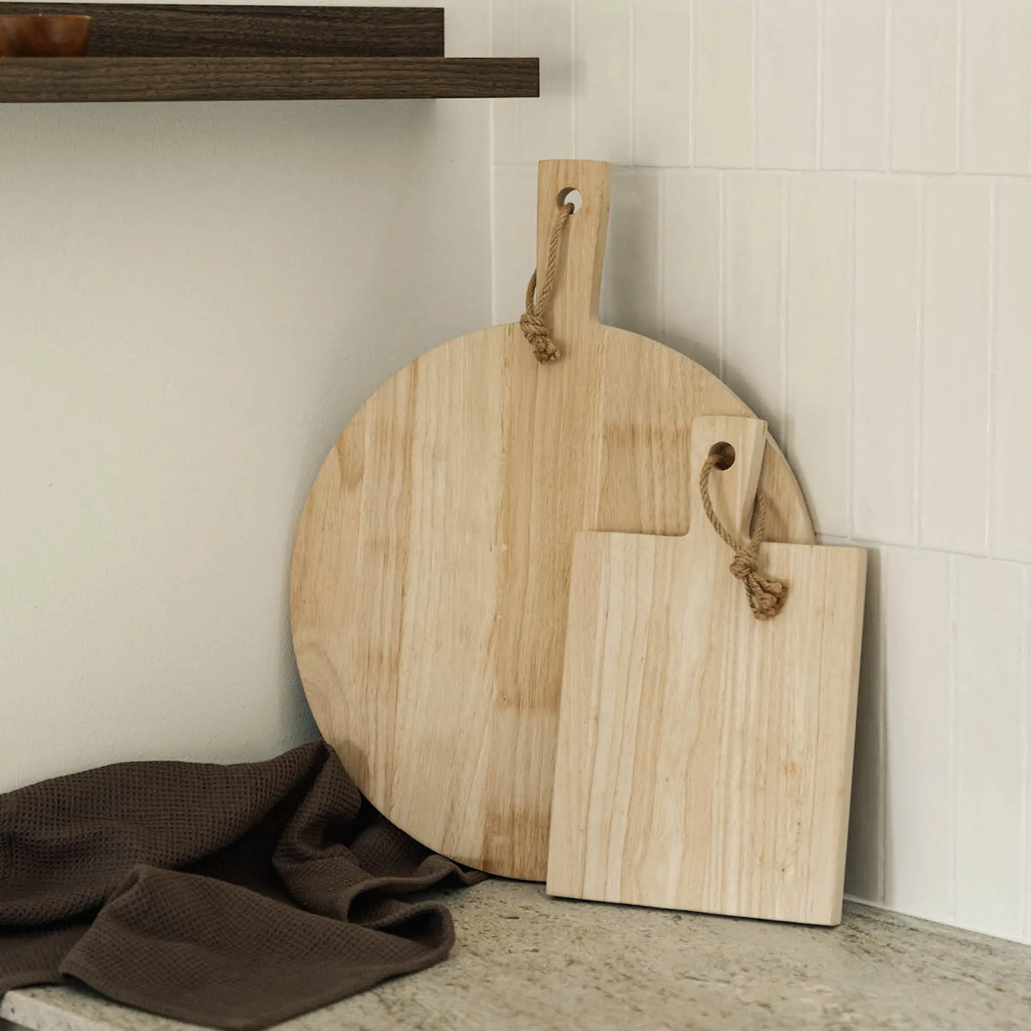 Sabor Madera leikkuulauta Ø42 cm mangopuu