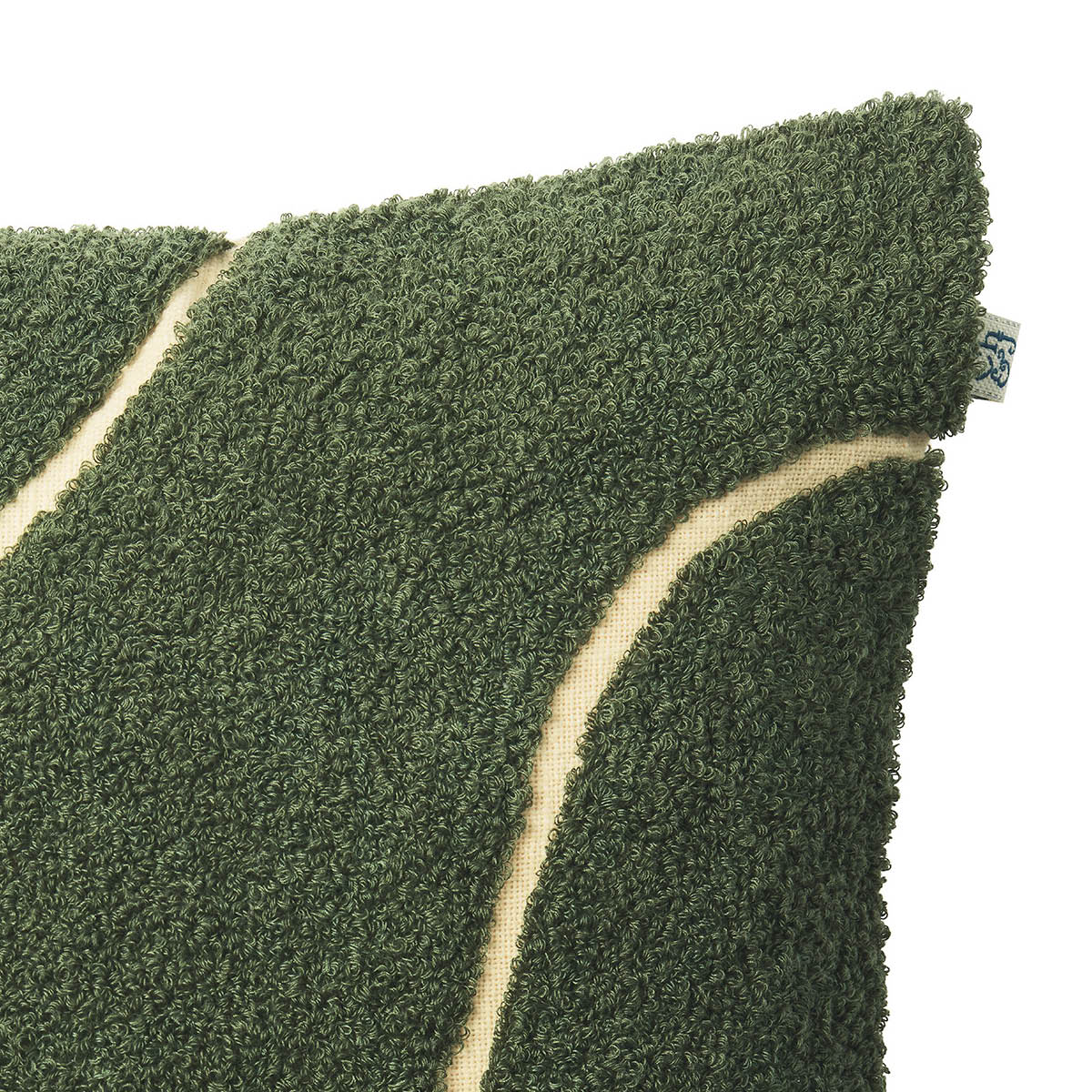 Chhatwal & Jonsson Kashi kuddfodral linne/bomull 40x60 cm Cactus Green