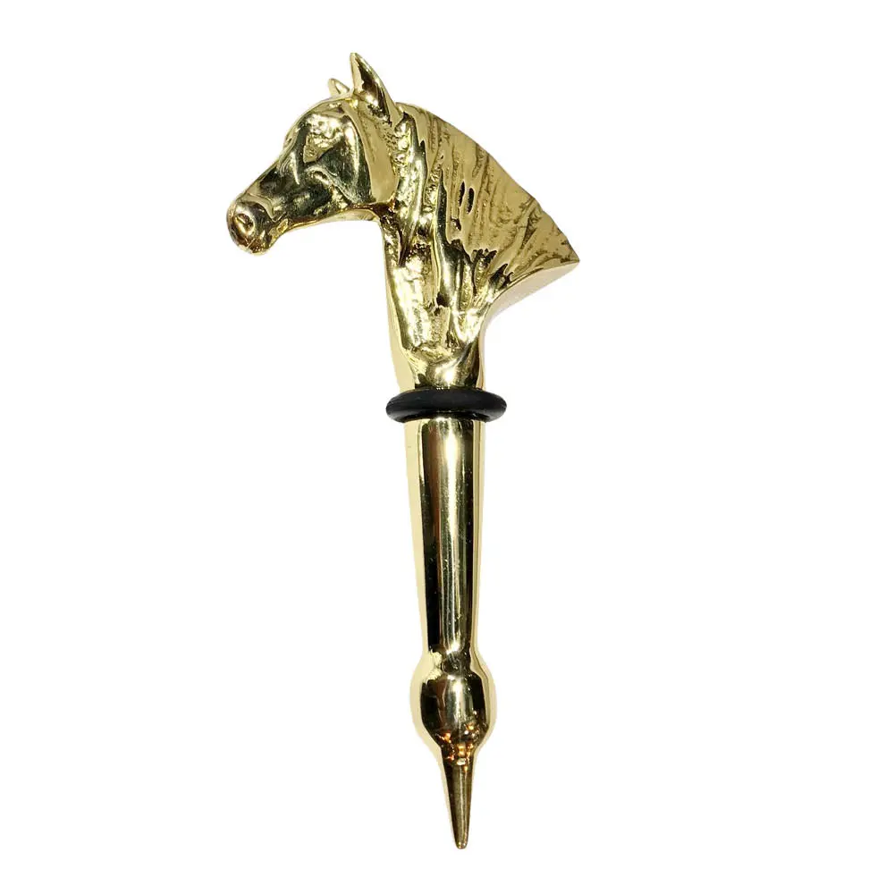 Horse Head flaskekork gull