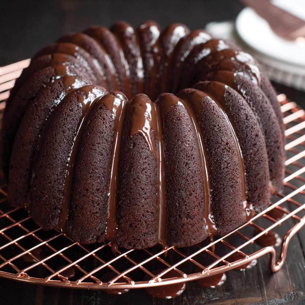 Nordic Ware Avsvalningsgaller runt 33 cm Koppar