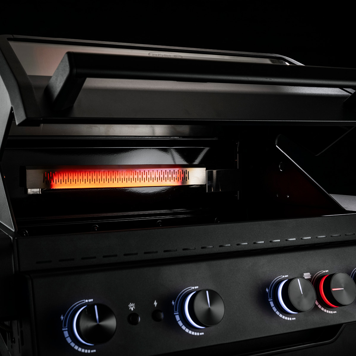 Rösle AllFlame Hero 4 gassgrill 21000W svart