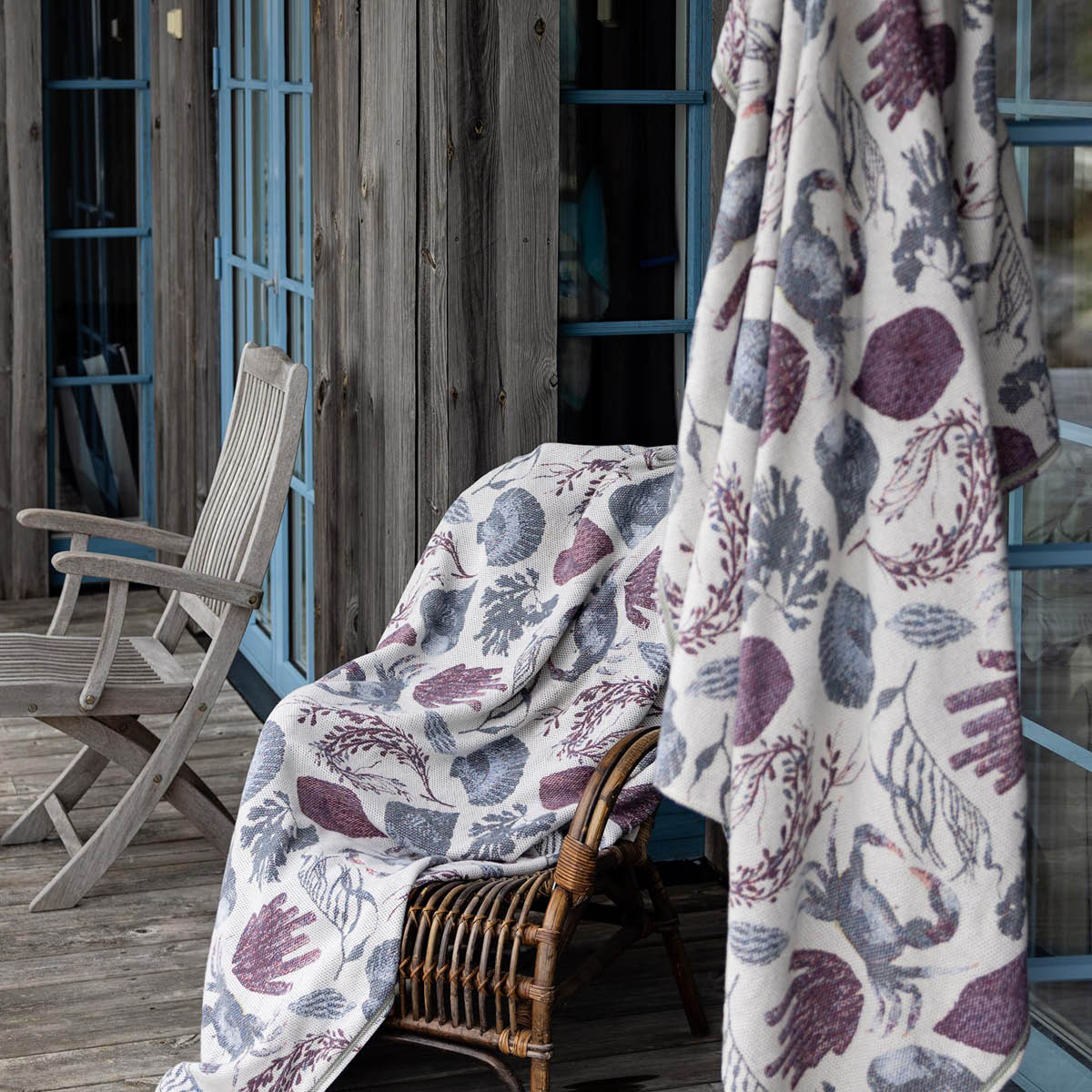 Ekelund Havet  Pläd 140x170 cm