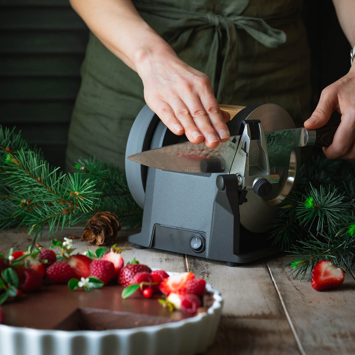 Tormek Tormek T-1 elektrisk knivsliper carbon black