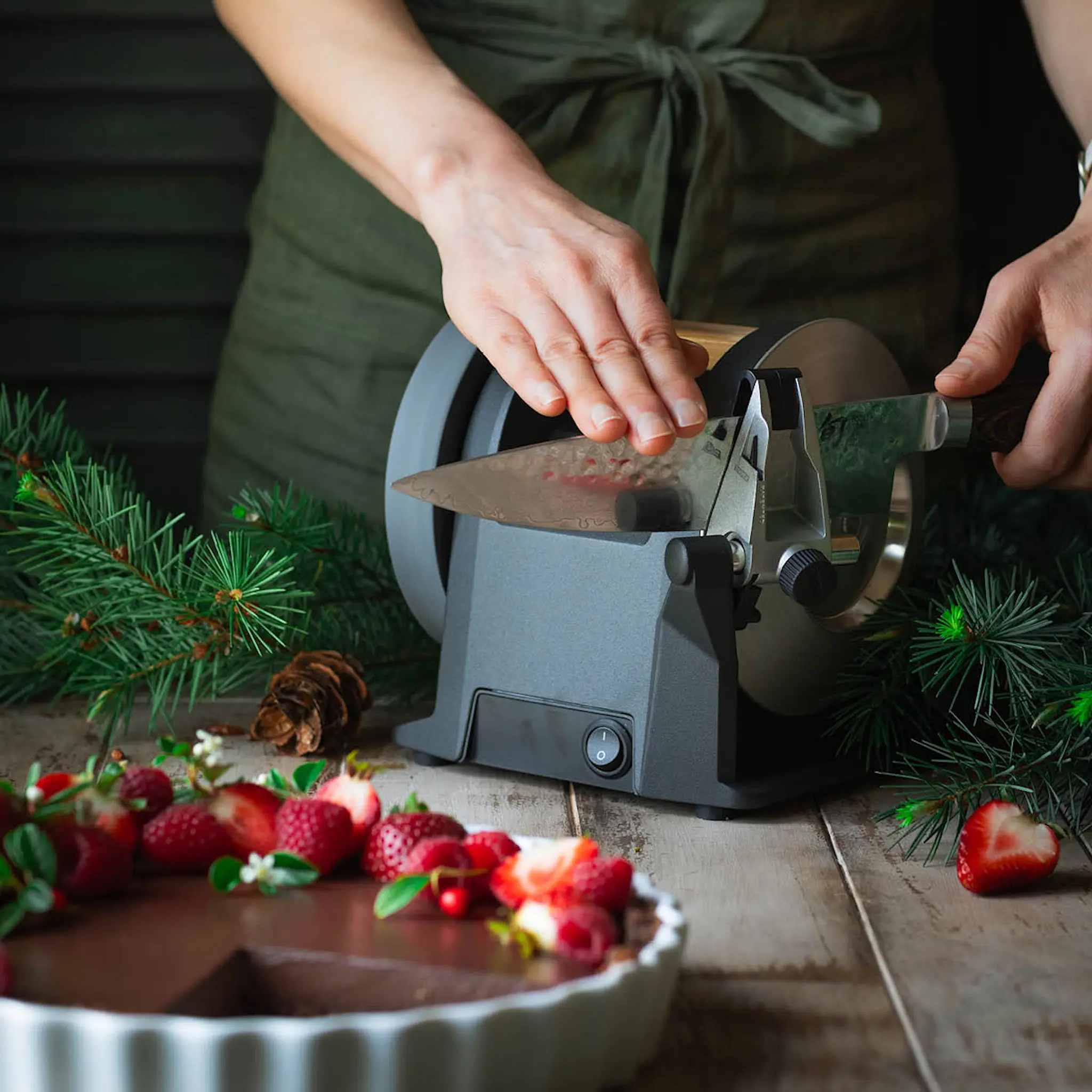 Tormek Tormek T-1 elektrisk knivslip carbon black