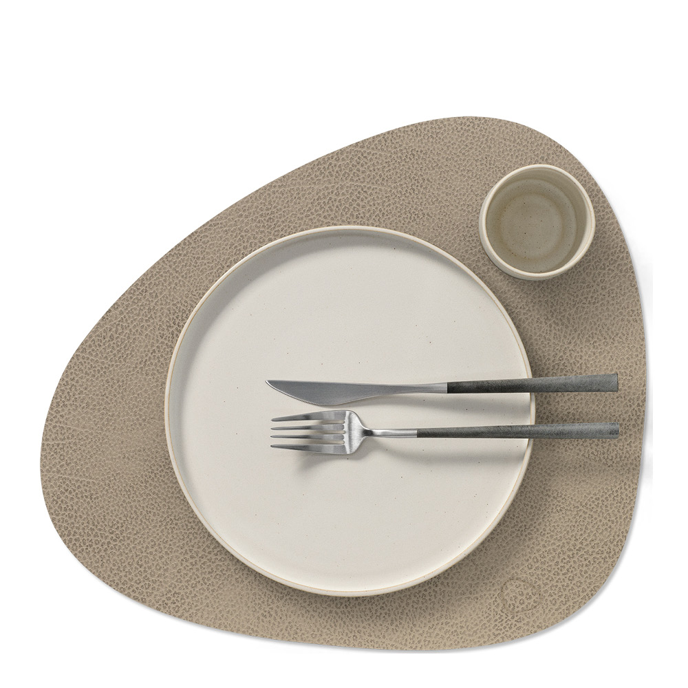 LIND DNA Curve Hippo Pöytätabletti 37x44 cm Warm Grey