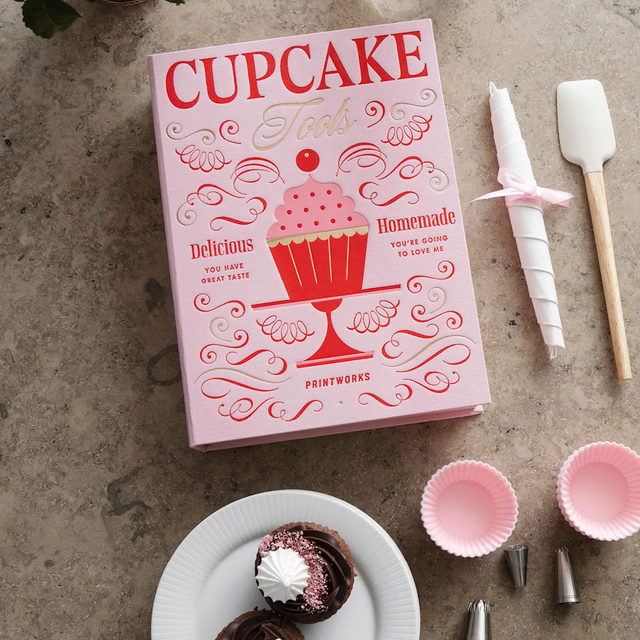 Printworks The Essentials cupcakeverktyg gåvoset