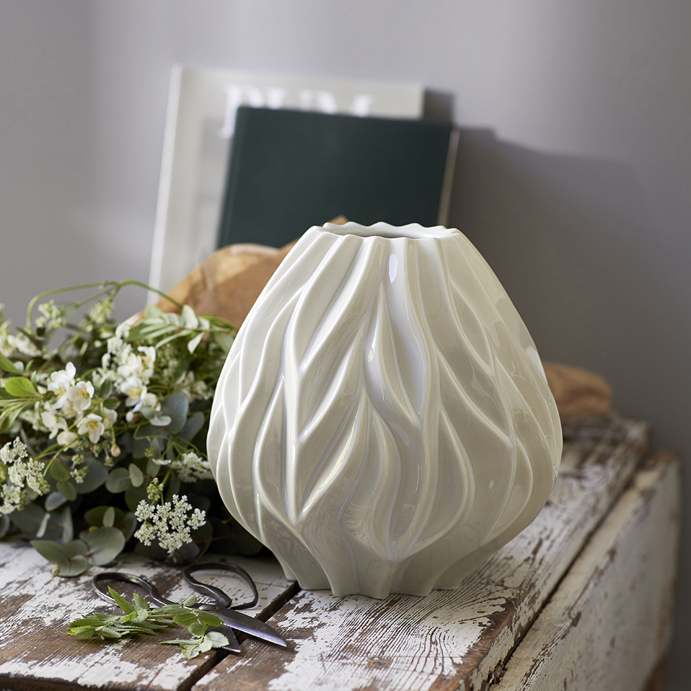 Morsö Flame Vas 19 cm Vit