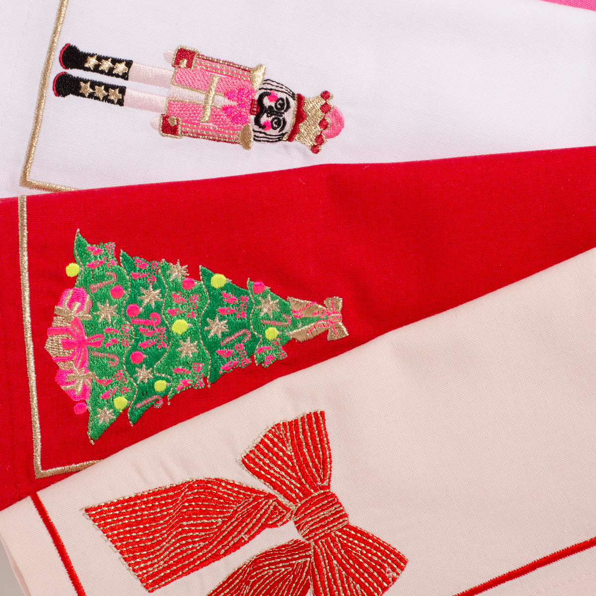 Vondels Santa's Favorites Servetti joulukuusi 45 cm 2 kpl Punainen