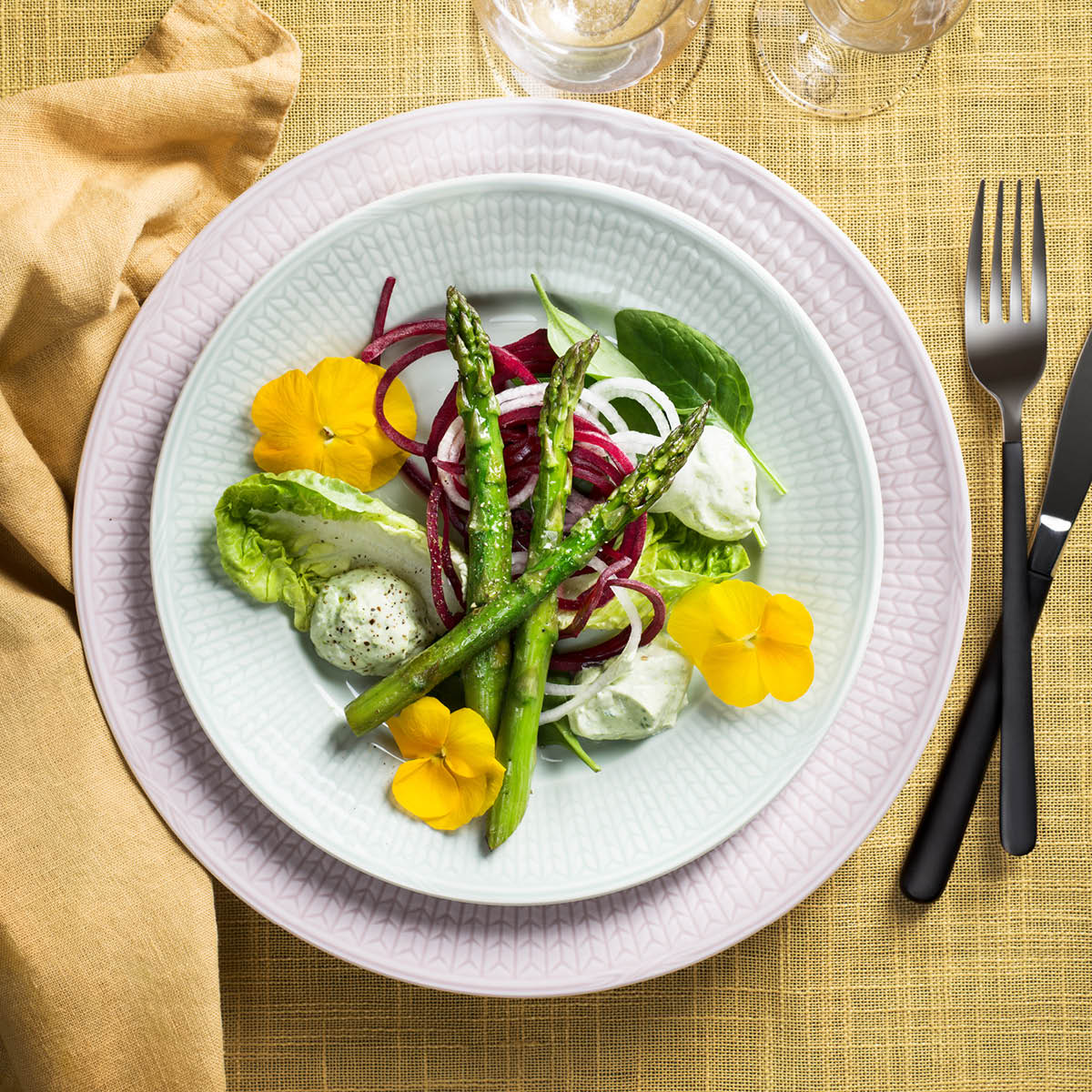 Rörstrand Swedish Grace tallerken 27 cm rose