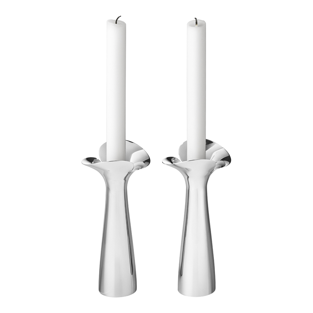 Georg Jensen Bloom Botanica Ljusstake 20 cm 2-pack
