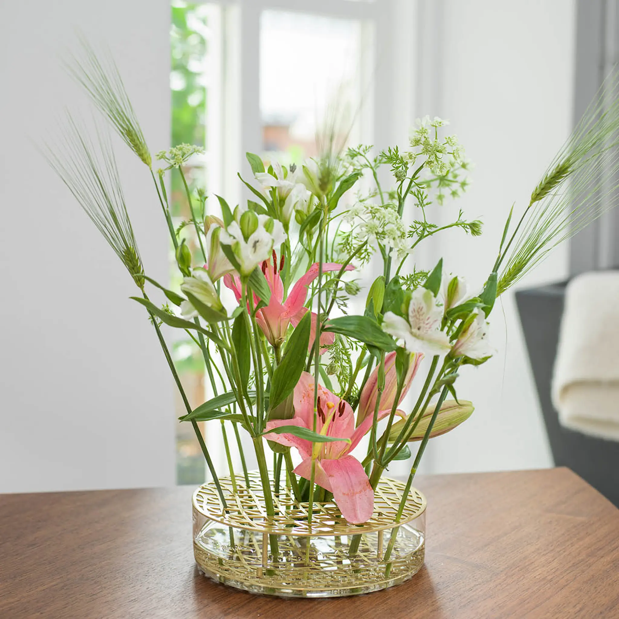 Klong Äng Optimum vas 10x21 cm mässing