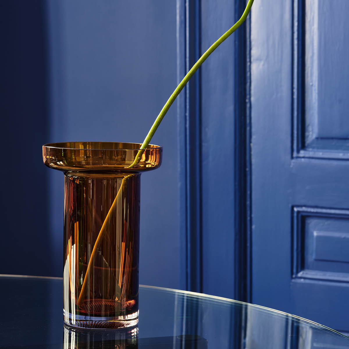 Kosta Boda Limelight Ruusuvaasi 23 cm Meripihka