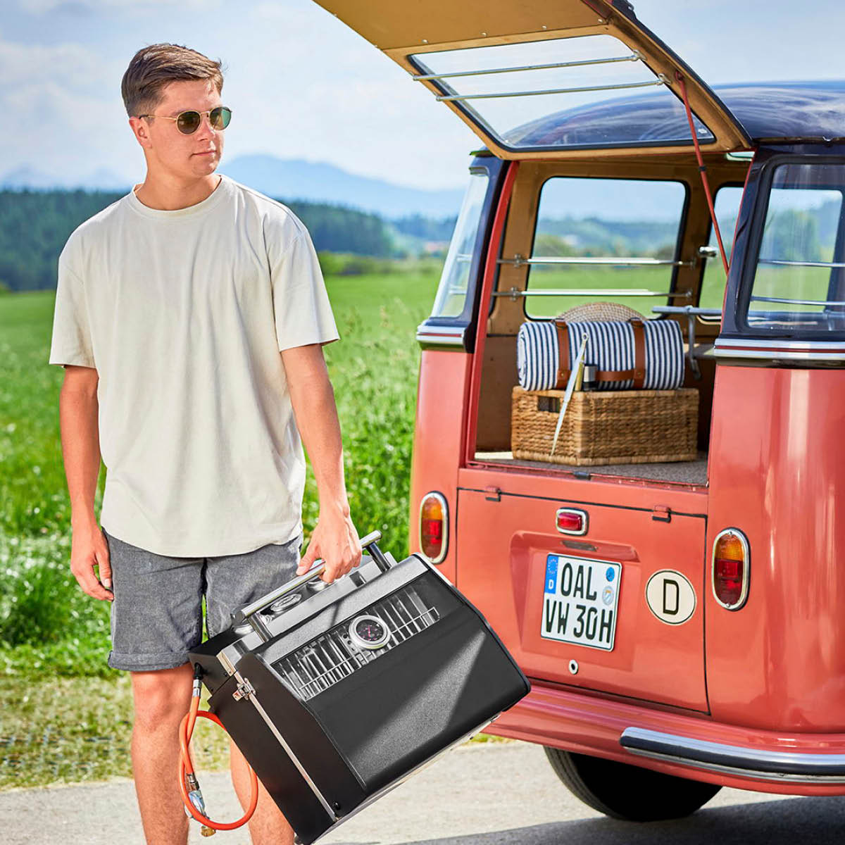 Rösle Videro gasolgrill G2-P 4400W svart