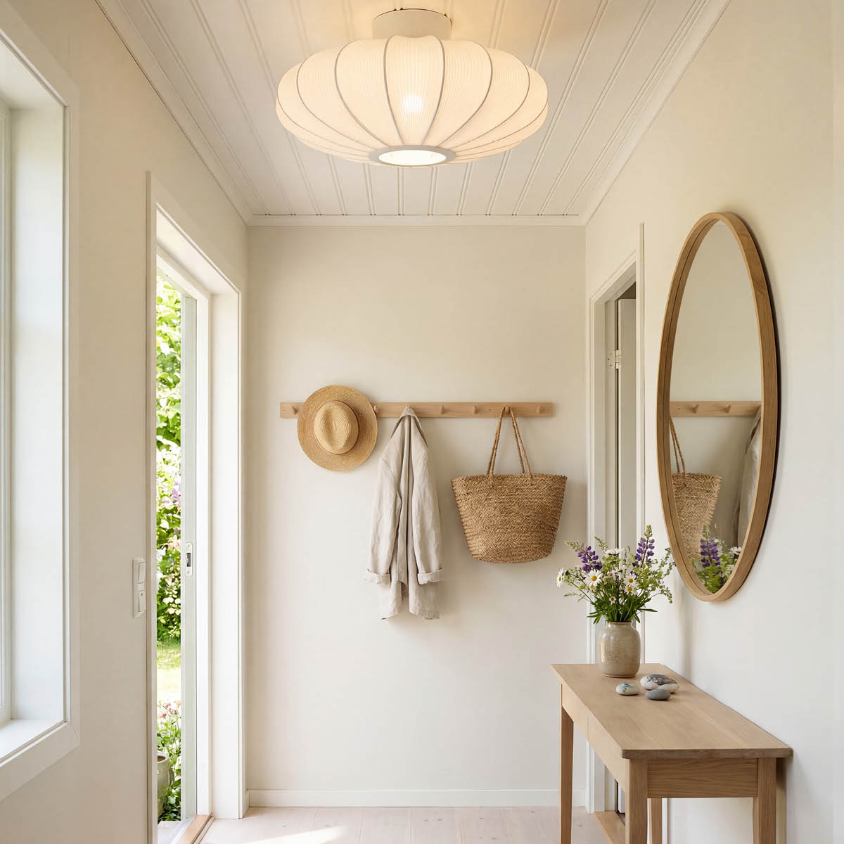 Aneta Lighting Mamsell plafond 45 cm hvit