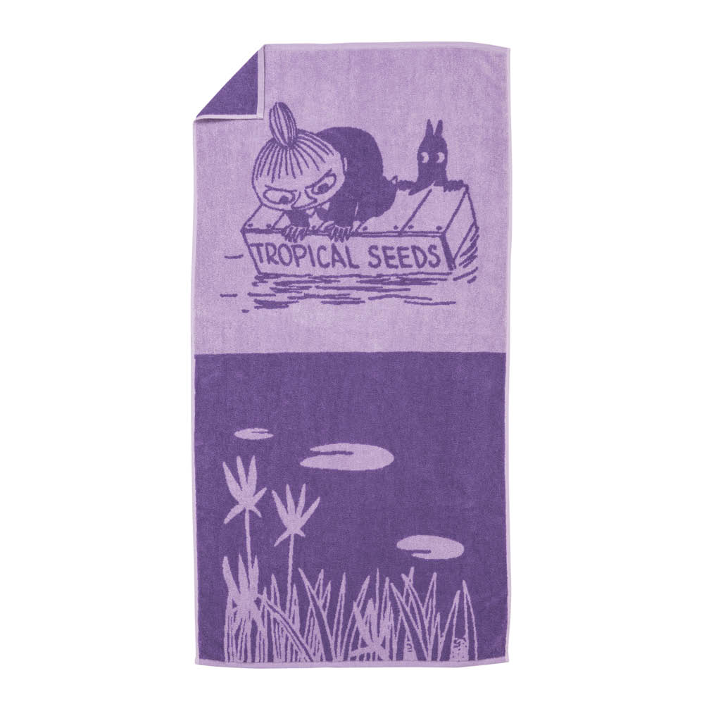 Moomin Arabia - Muumi Kylpypyyhe Pikku Myy 70x140 cm Liila