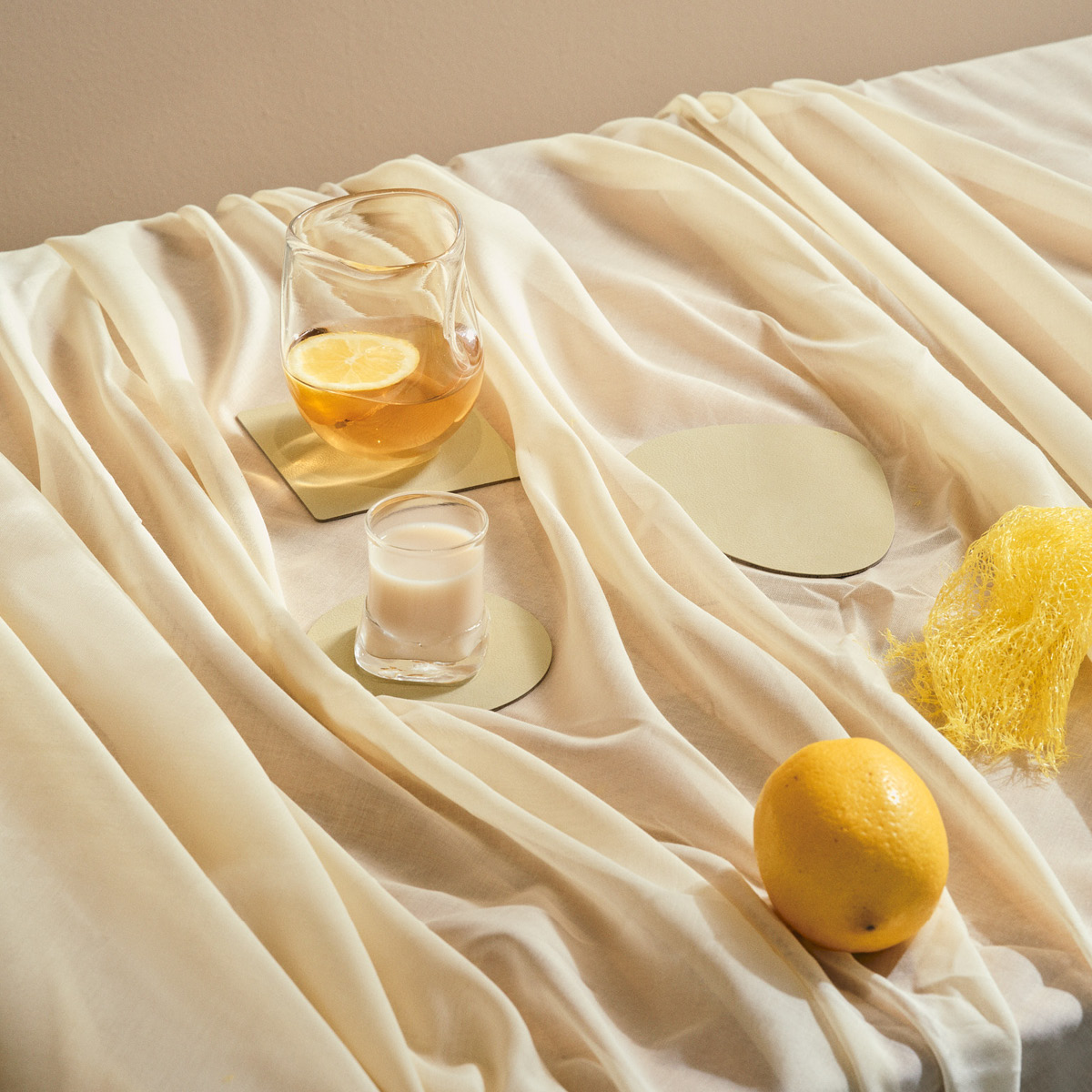 LIND DNA Circle Nupo Lasinalunen 10 cm Lemon Sorbet