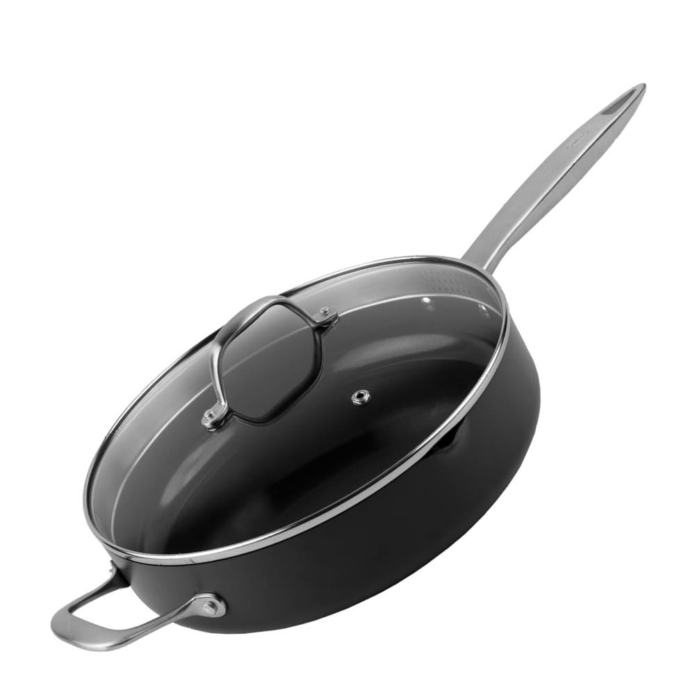Zyliss Ultimate Pro keramisk traktörpanna 28 cm med lock svart