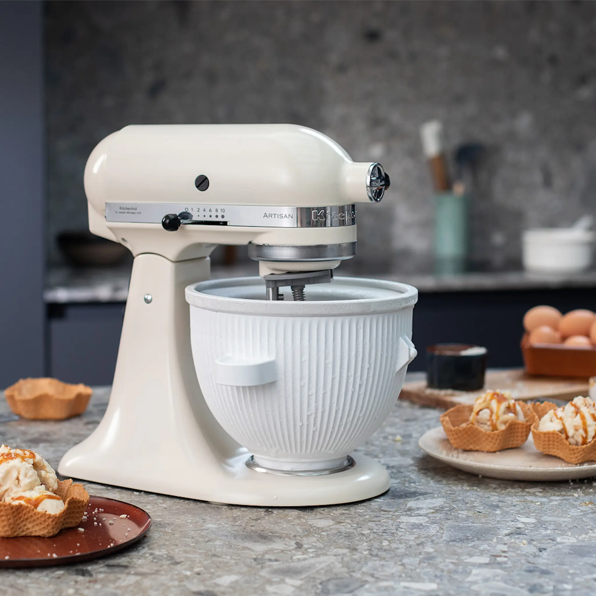 KitchenAid KitchenAid Artisan Köksmaskin 5KSM125 4,8 L Creme