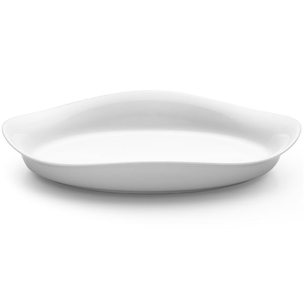 Georg Jensen Cobra Serveringsfat 36 cm vit