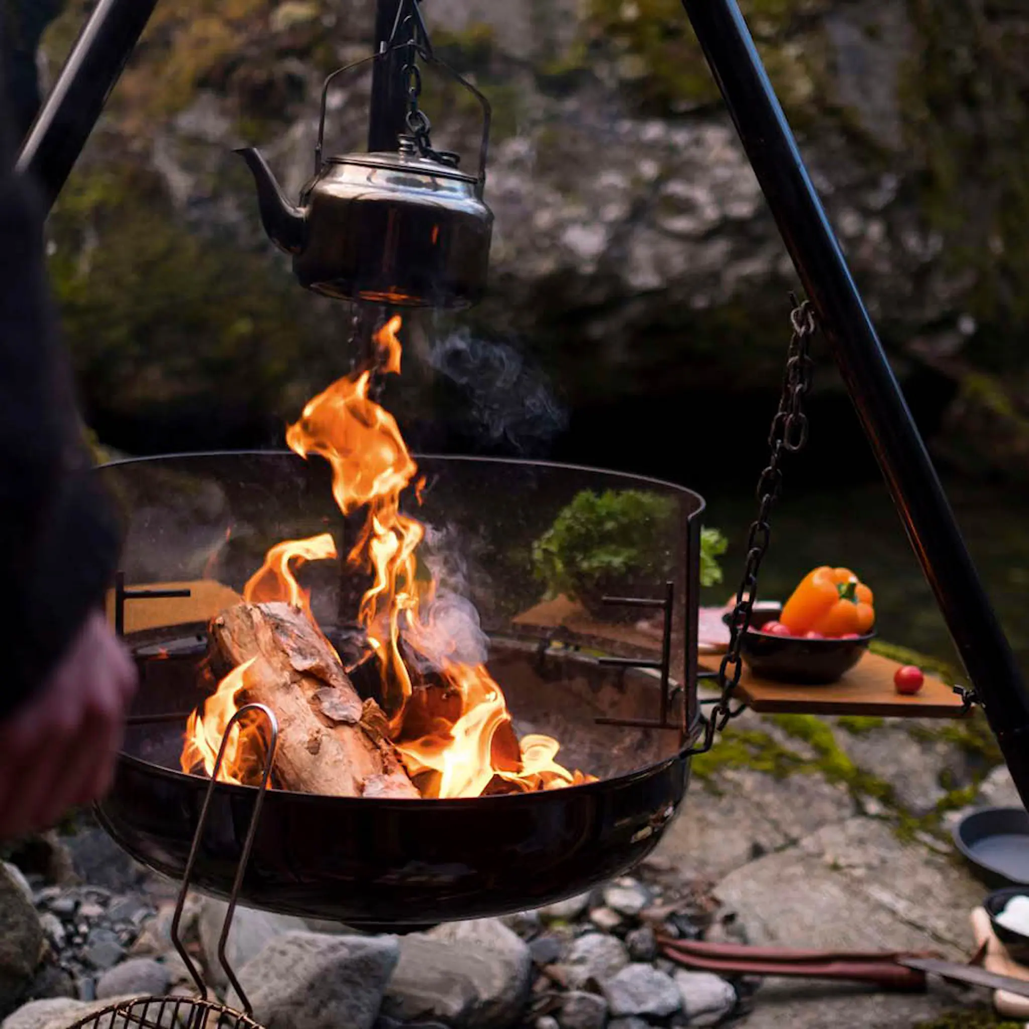 Espegard Kipinäsuoja 60 tulipataan 3 osaa Musta