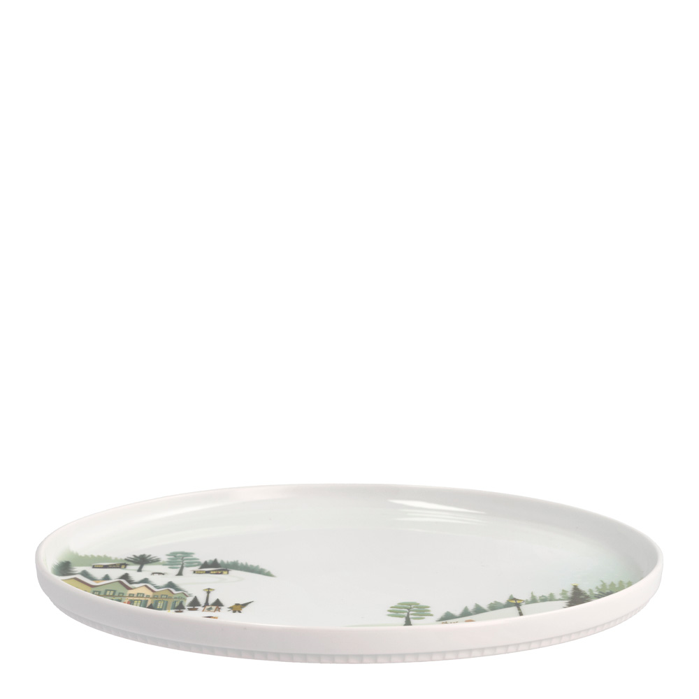 Pillivuyt Vinter Tallrik 26 cm Vit