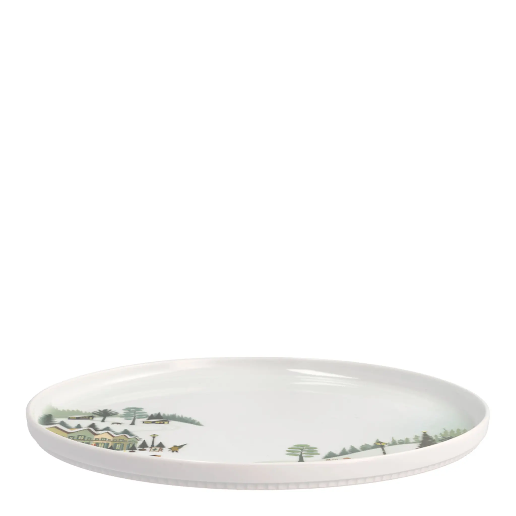 Pillivuyt Vinter Tallrik 26 cm Vit