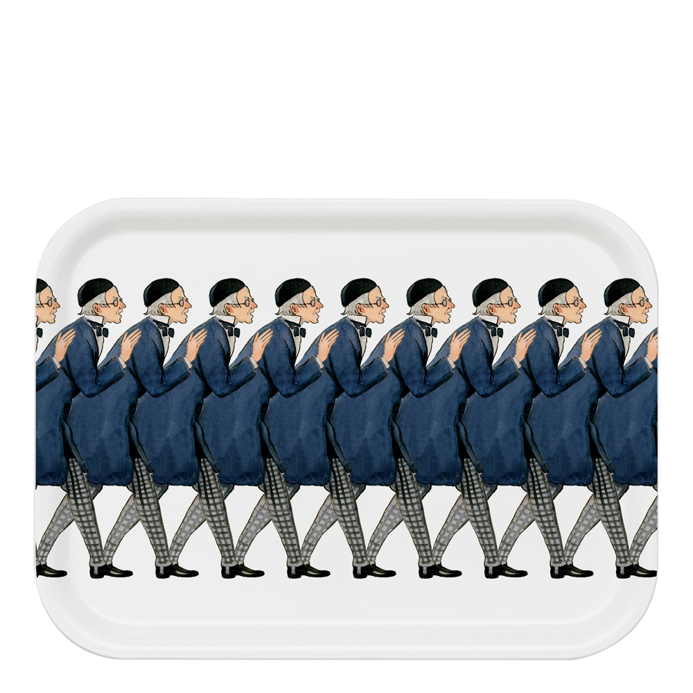 Design House Stockholm - Elsa Beskow Tarjotin 20x27 cm Setä Sininen