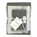 Gåvoset 2 kökshanddukar & 2 disktrasor thyme