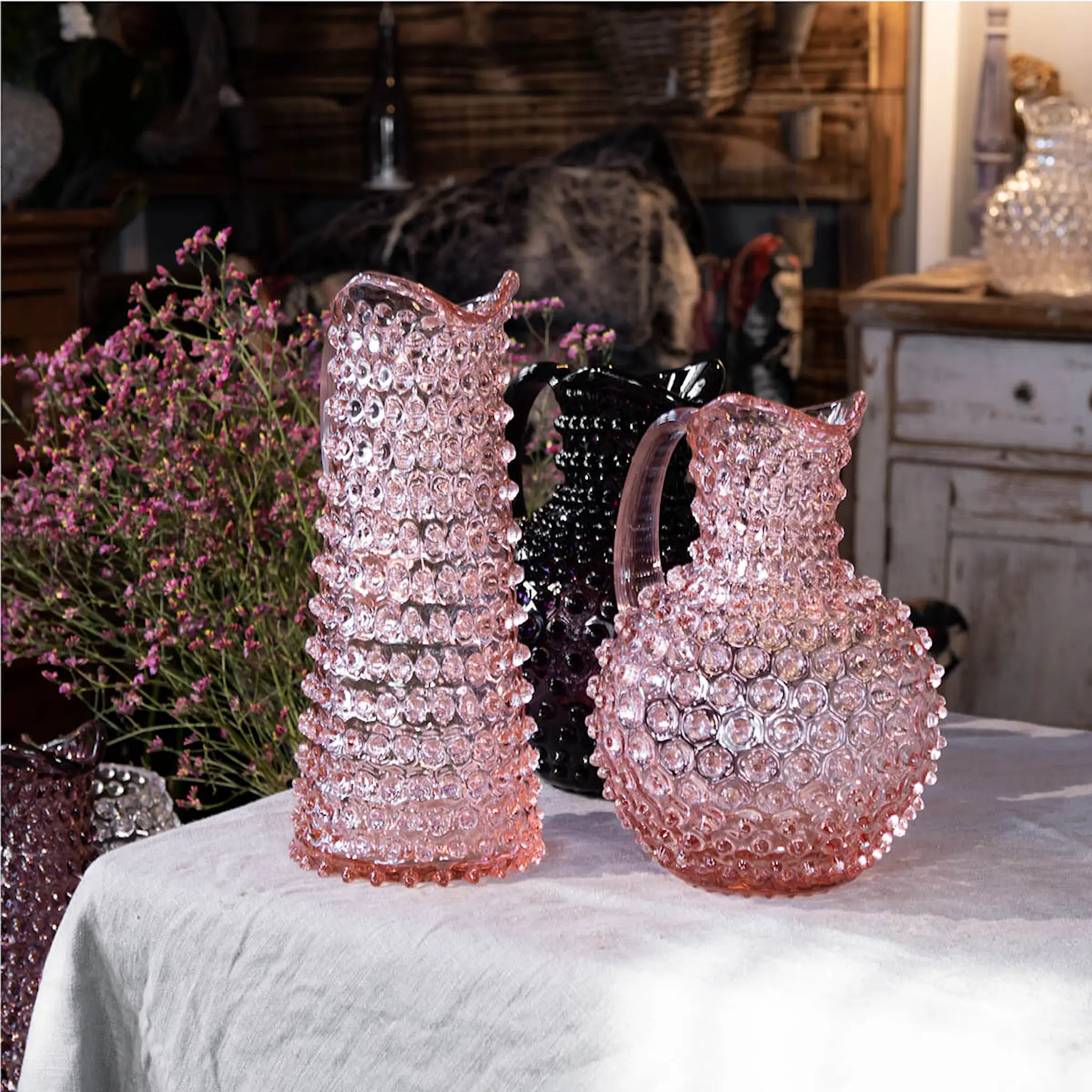 Klimchi Hobnail Karahvi korkea 1 L Rosaline
