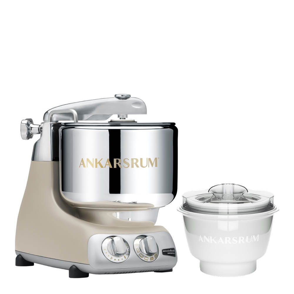 Ankarsrum Ankarsrum köksmaskin Harmony Beige + Glassmaskin