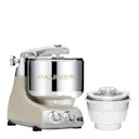 Ankarsrum köksmaskin Harmony Beige + Glassmaskin